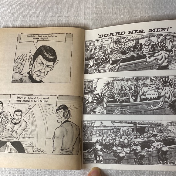 Mad Cracked Digest V Oct 1987 B&W Comic - Picture 6 of 7